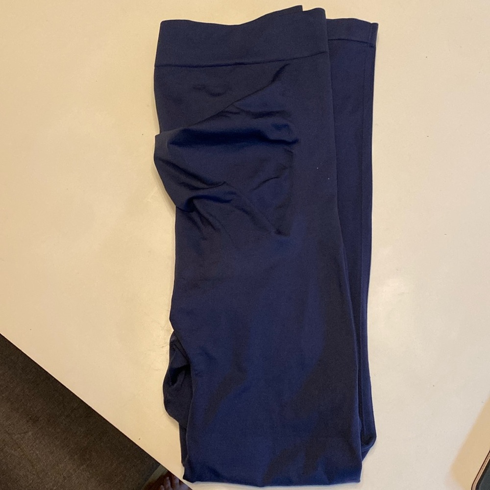 Blanqi Maternity Support Leggings- Navy Blue, Size XL